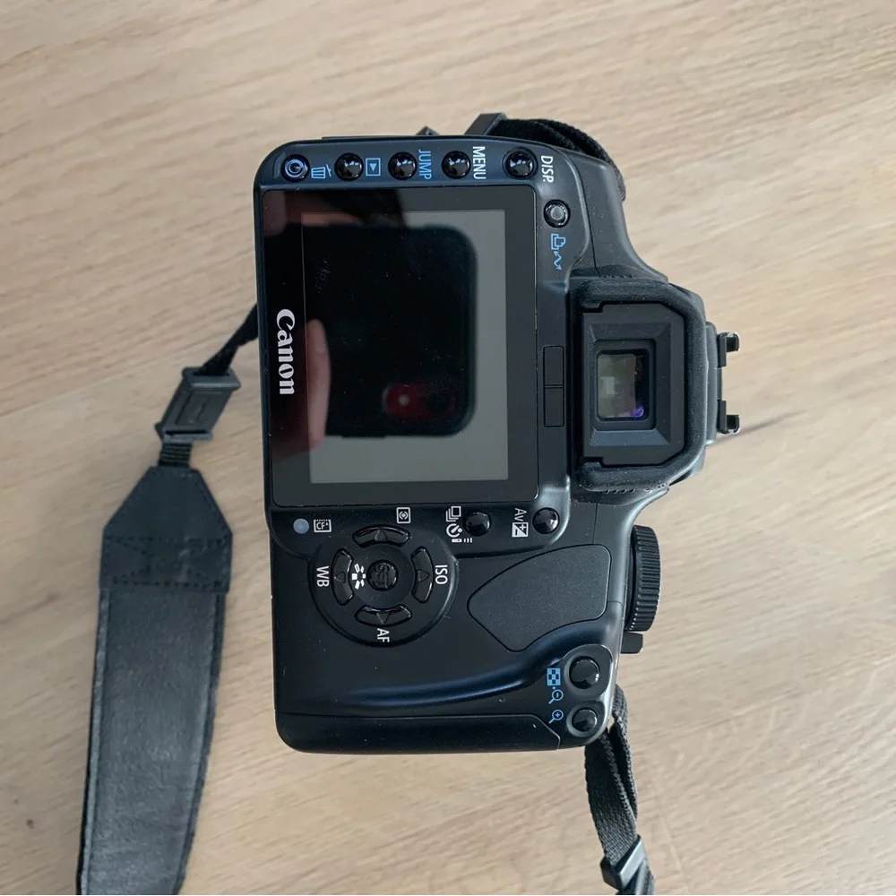 Canon grey camera